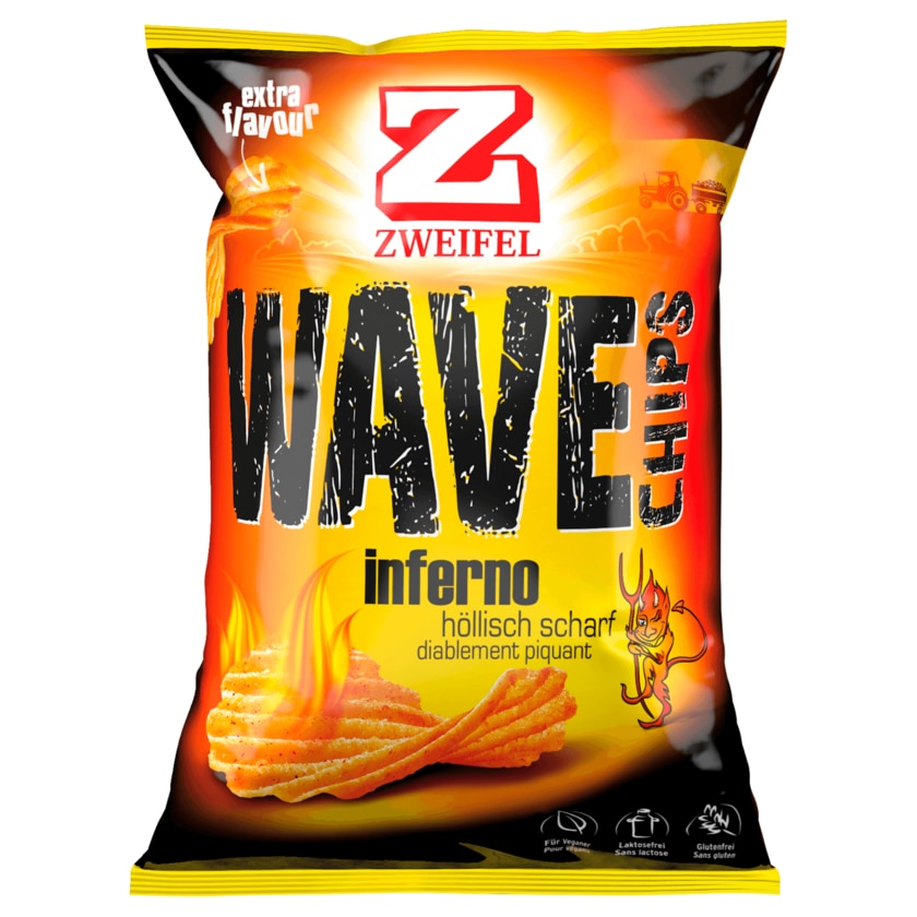 Zweifel Wave Chips inferno 120g